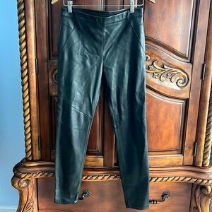 Free people faux leather legging- size 27